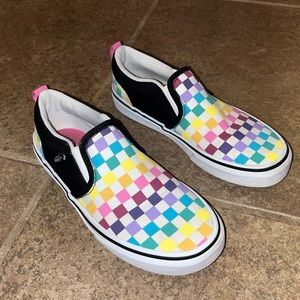 Vans Checkered Patterned Slip On
